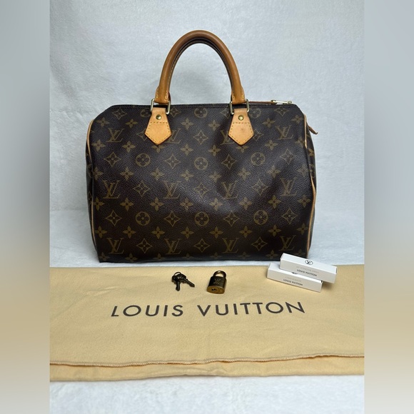Louis Vuitton Handbags - LOUIS VUITTON SPEEDY 30 MONOGRAM HANDBAG
